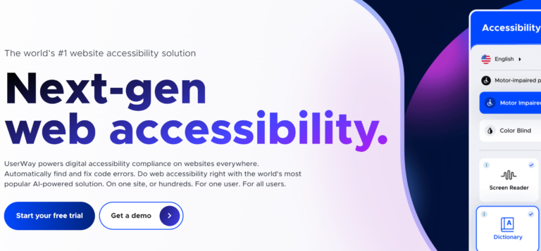 UserWay Review: Comprehensive Accessibility Tool for All Businesses