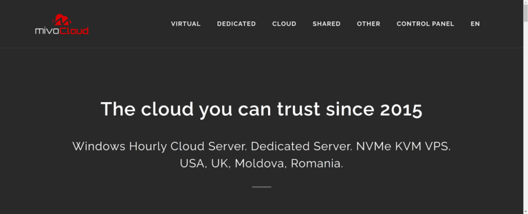 MivoCloud Review: A Deep Dive into Moldova’s Premier Hosting Provider